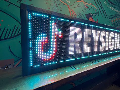 REY SIGNS LED VIDEO SCREEN  SIGN FULL COLOR