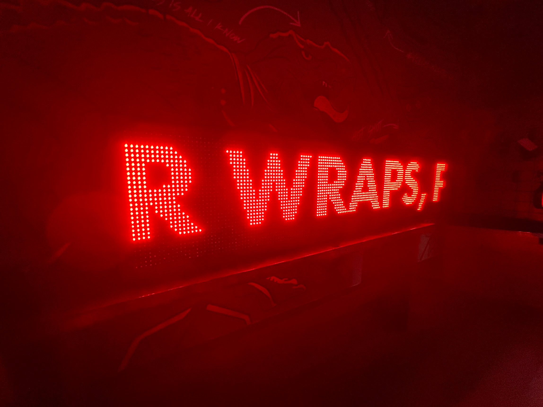 LED Message Board