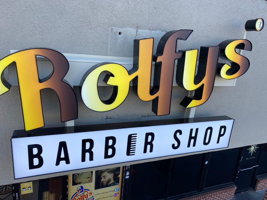 Gwinnett county best storefront signs, car wrap, interior signs-sign installation sign shop - rey signs-LED channel letter signs- RGB backlit signs-cloud signs-backlit signs