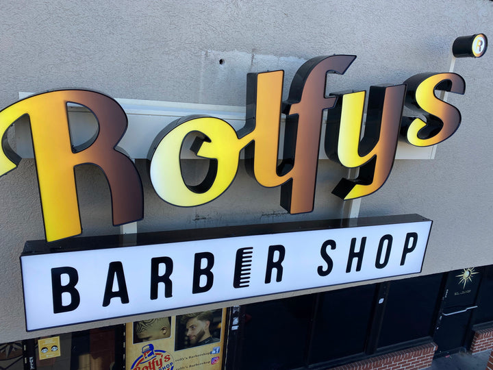 Gwinnett county best storefront signs, car wrap, interior signs-sign installation sign shop - rey signs-LED channel letter signs- RGB backlit signs-cloud signs-backlit signs