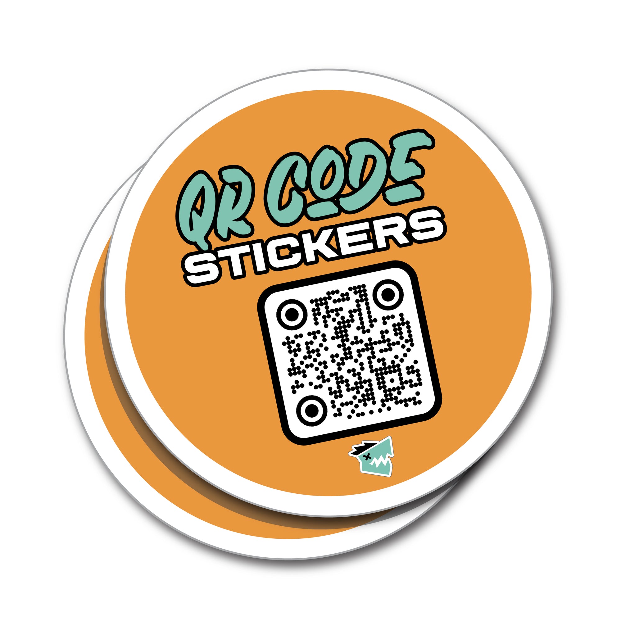 CIRCLE QR-CODE STICKERS