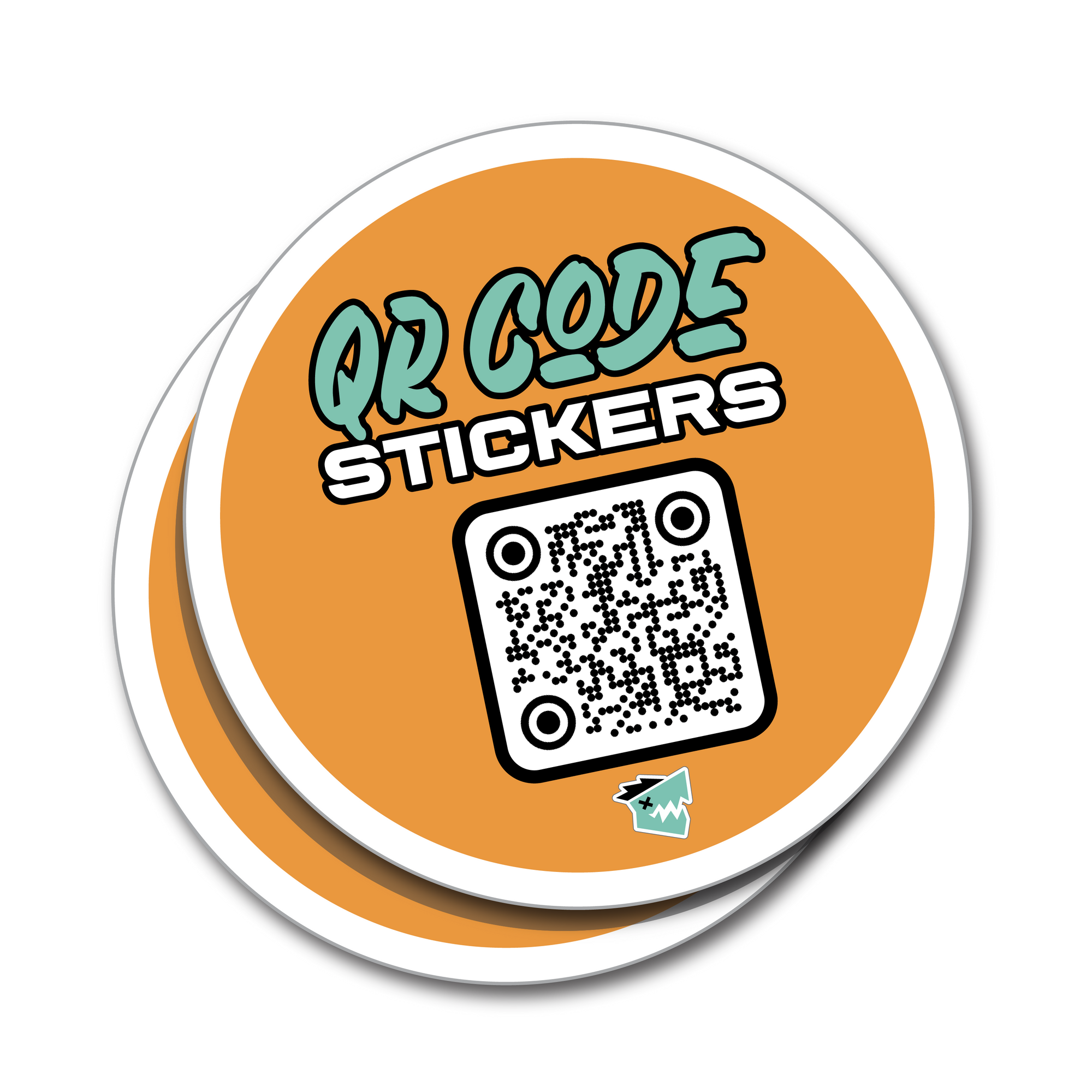 CIRCLE QR-CODE STICKERS
