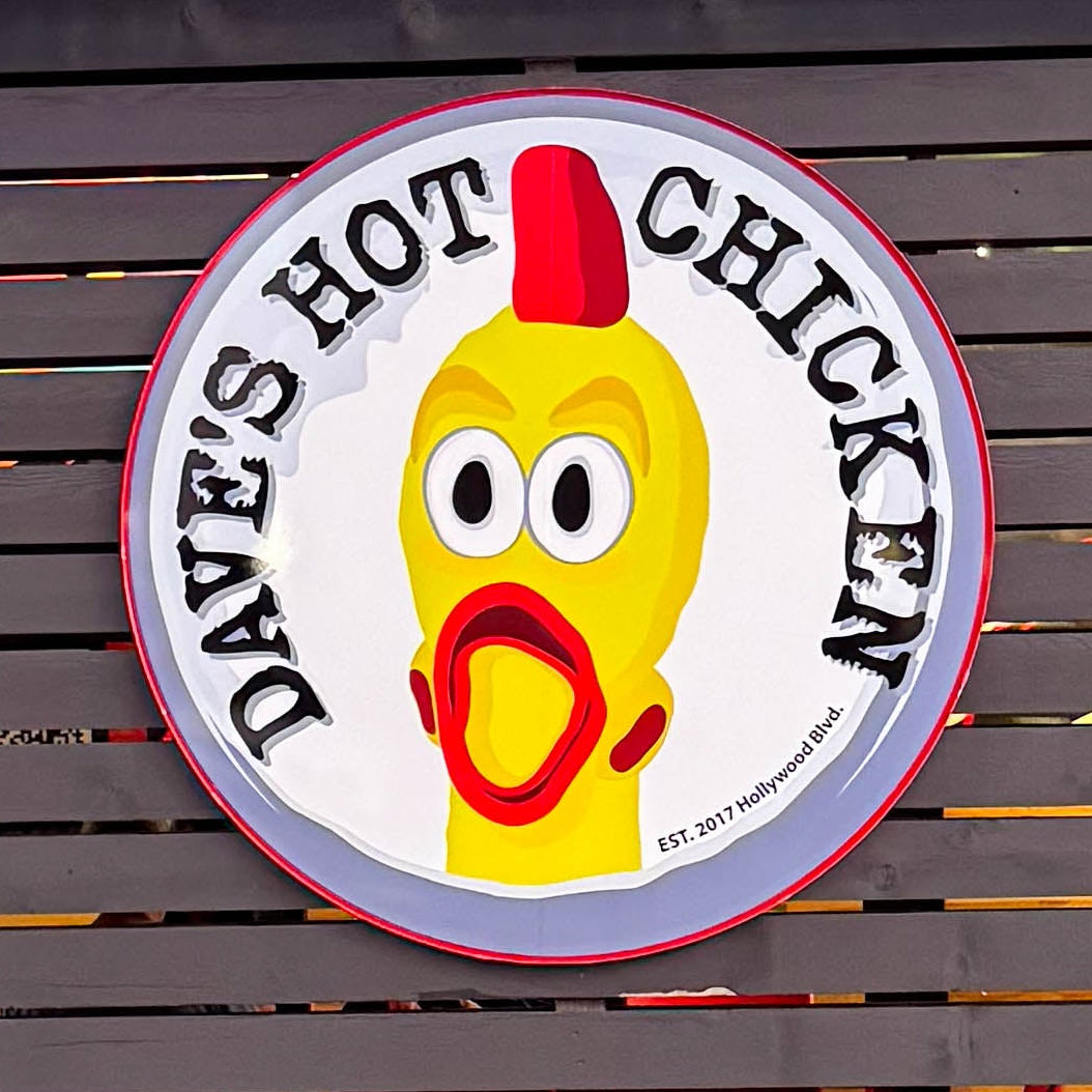 daves hot chicken atl  led logo sign