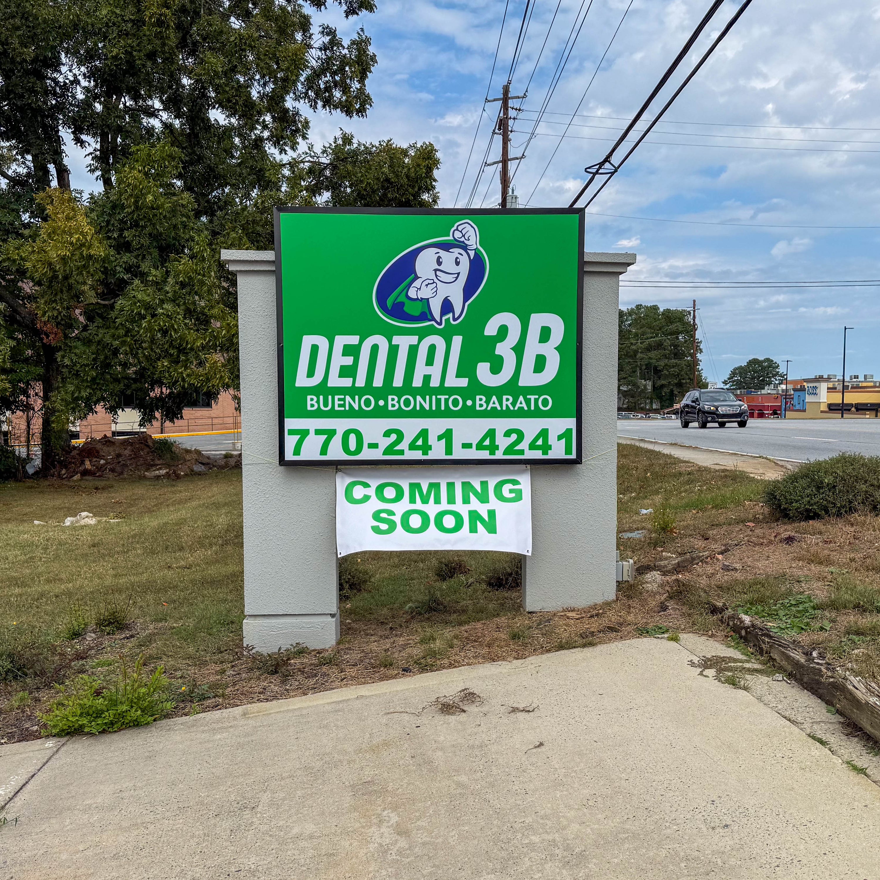 dental 3b ground sign rey signs duluth 
