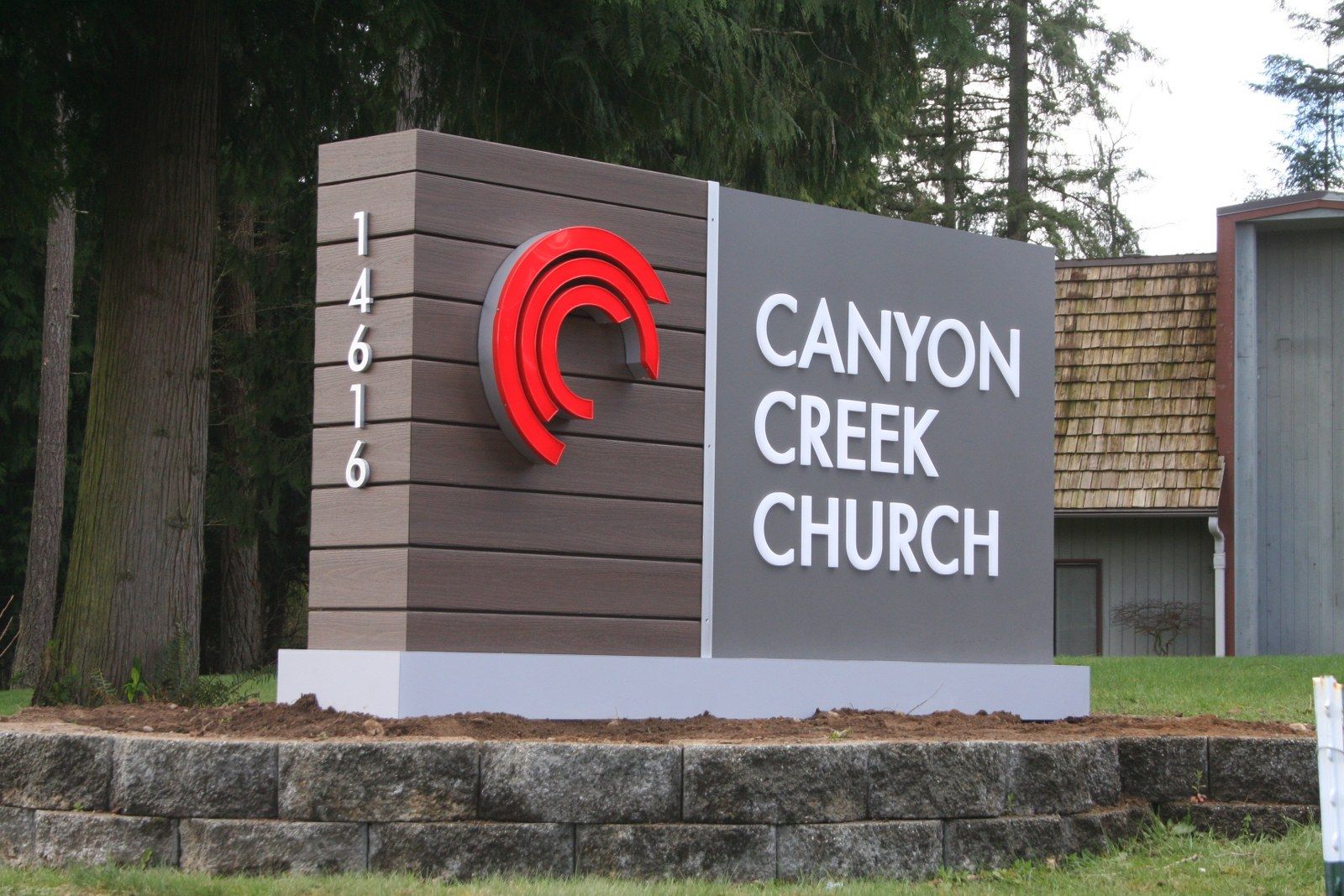 luxury church signs gorund sign 