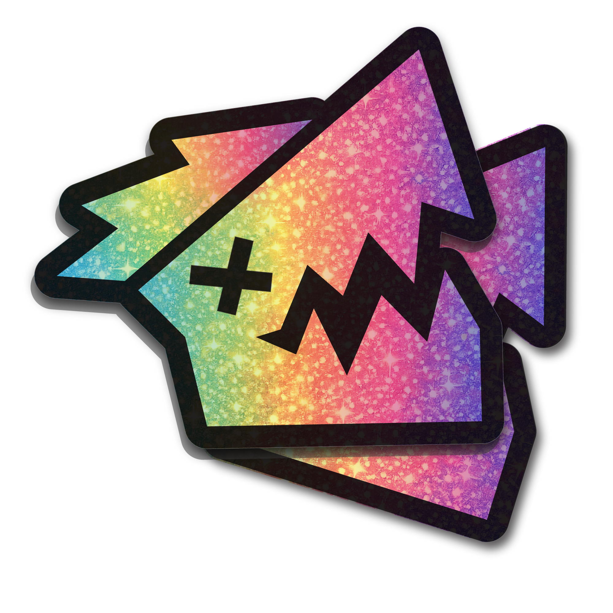 SPARKLE HOLOGRAPHIC STICKERS